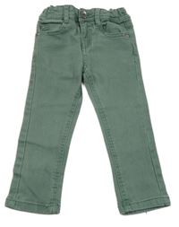 Zelené skinny rifle Vertbaudet