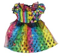 Kostým - Barevné šaty - klaun George