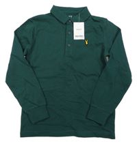 Nové - Zelené polo triko Next