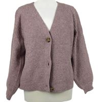 Dámský starorůžový propínací svetr Up2FAshion 