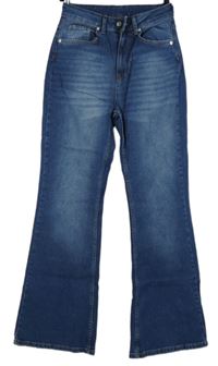 Dámské modré flare rifle 