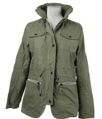 Dámská khaki šusťáková jarná bunda HorseWare 