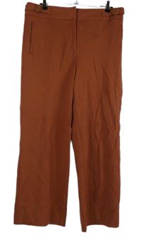 Dámské rezavé teplákové široké kalhoty Next 