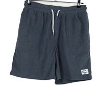 Pánské šedé manšestrové kraťasy 