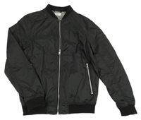 Černá šusťáková jarní bunda H&M