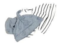 Nové - 4set- 2x čepice modrá s medvědy+ pruhovaná+ 2x rukavice George