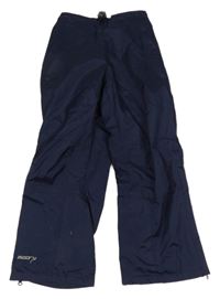 Tmavomodré šusťákové funkční kalhoty Mountain Warehouse