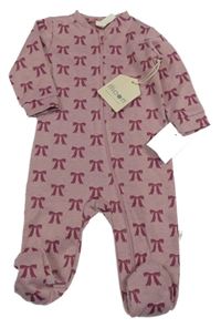 Nový - vínový overal s mašličkami