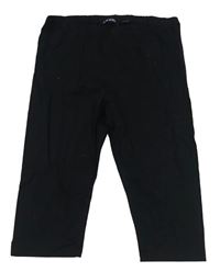 Černé capri legíny BLUE SEVEN