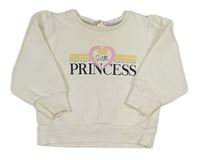 Smetanová mikina s nápisem River Island