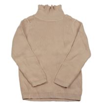 Světlerůžový žebrovaný svetrový rolák George