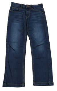 Tmavomodré skinny rifle Next