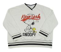 Bílá mikina se Snoopym C&A