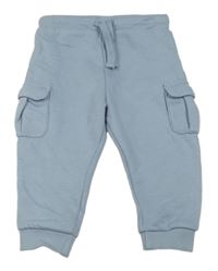 Světlemodré cargo tepláky F&F