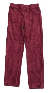 Tmavorůžové sametové džegíny Dopodopo