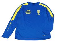 Safírovo-žluté sportovní triko Jako