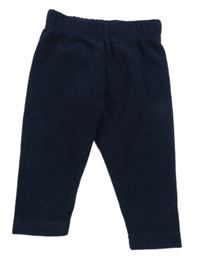 Tmavomodré fleecové kalhoty Lupilu