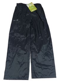 Nové - Tmavomodré šusťákové nepromokavé kalhoty Regatta 