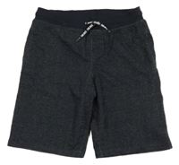 Nové - Tmavomodré teplákové kraťasy 