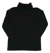 Černé triko s rolákem Tex