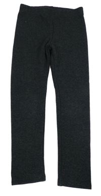 Tmavošedé zateplené legíny Pocopiano