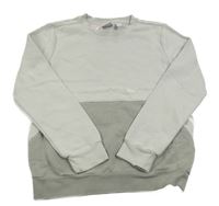 Šedá sportovní mikina s logem Adidas