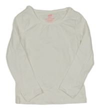 Bílé triko H&M