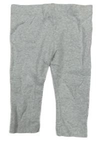 Šedé žebrované legíny M&S