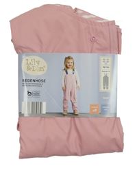 Nové - Světlerůžové nepromokavé laclové kalhoty Lily & Dan