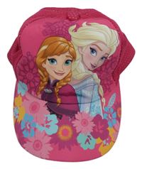 Malinová síťovaná kšiltovka Froze Disney