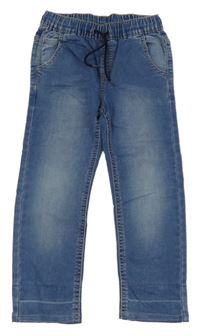 Modré teplákové rifle s nášivkou mayoral