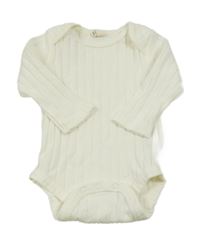 Smetanové žebrované body rabbit moon