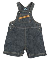 Tmavomodré riflové laclové kraťasy OBaïBi