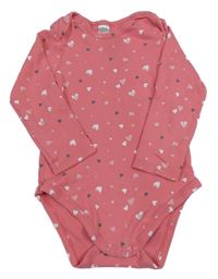 Růžové body se srdíčky C&A