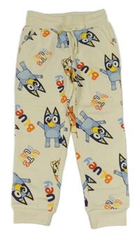 Smetanové tepláky s Bluey a Bingo PRIMARK