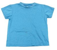 Modré pruhované sportovní tričko 