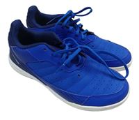 Modré koženkové sálovky Decathlon vel. 35