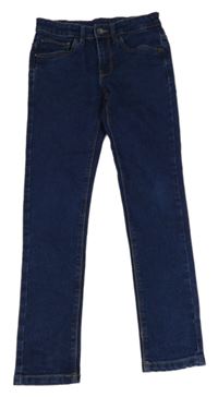 Tmavomodré skinny rifle C&A