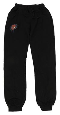 Černé tepláky se Spidermanem