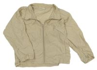 Béžová šusťáková bunda