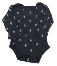 Černé body s balóny Tu