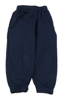 Tmavomodré sportovní tepláky