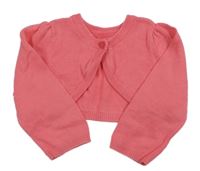 Růžové svetrové bolerko Mothercare