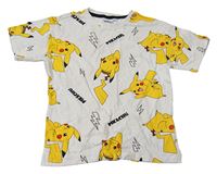 Smetanové tričko s Pikachu