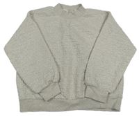 Šedobéžová vzorovaná mikina Next