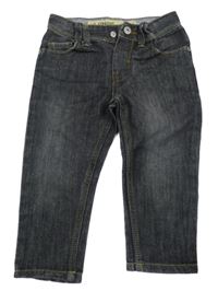 Tmavošedé straight rifle Denim Co.