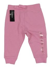 Nové - růžové tepláky dunnes