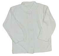 Bílé propínací triko