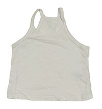 Bílý crop top Matalan