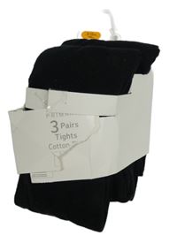 2set - 2x černé punčocháče Primark